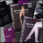 Givenchy hosiery packaging