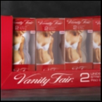 Vanity fair club store packaging